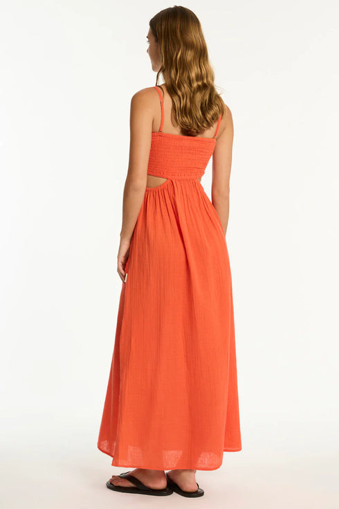 Sea Level Sunset Bandeau Dress